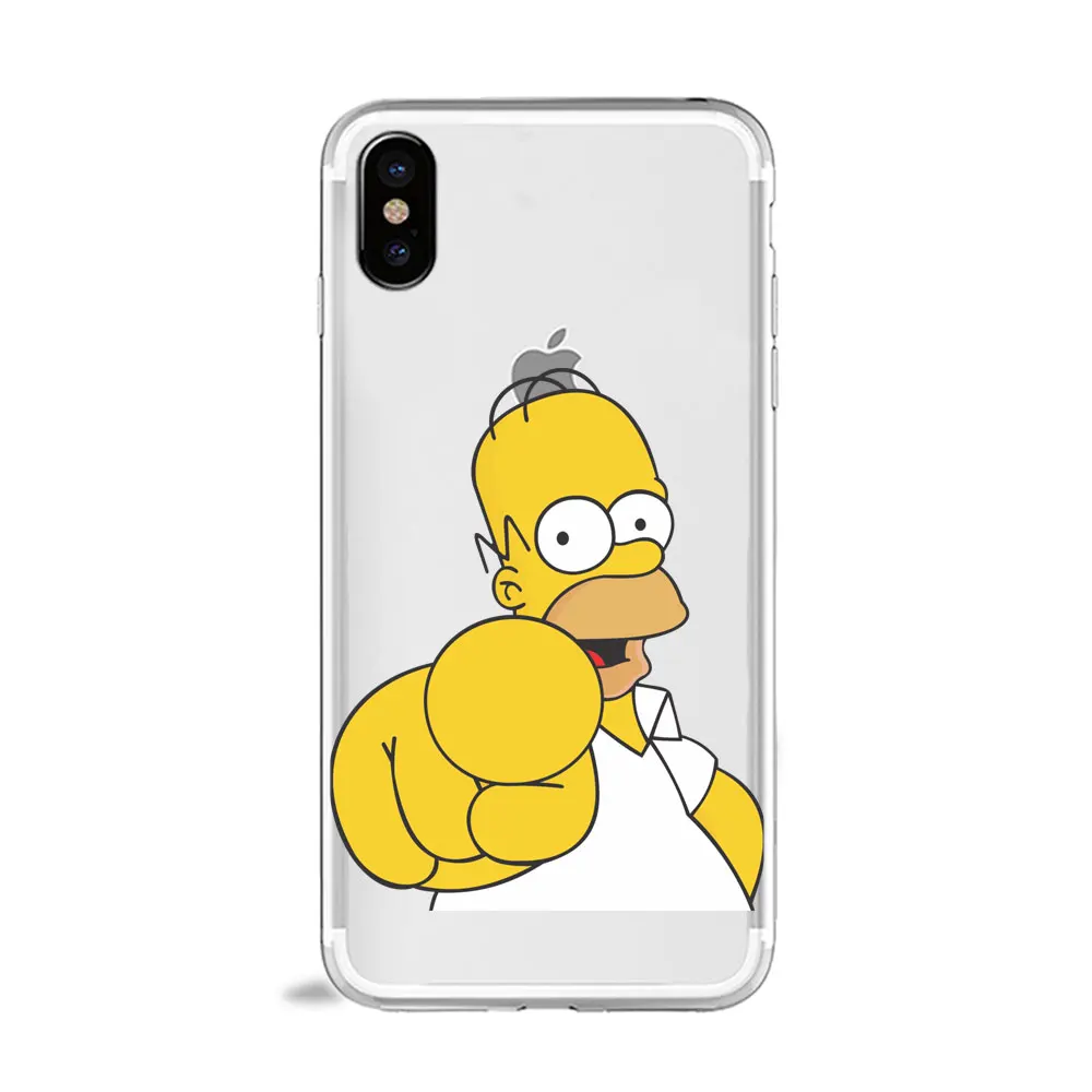 tpu A1263 Homer J Simpson смешной Барт Симпсон Coque мультфильм чехол для телефона для huawei p30 p20 p10 lite P8 P9 mate 10 20 lite ТПУ силиконовый чехол - Цвет: tpu A1263