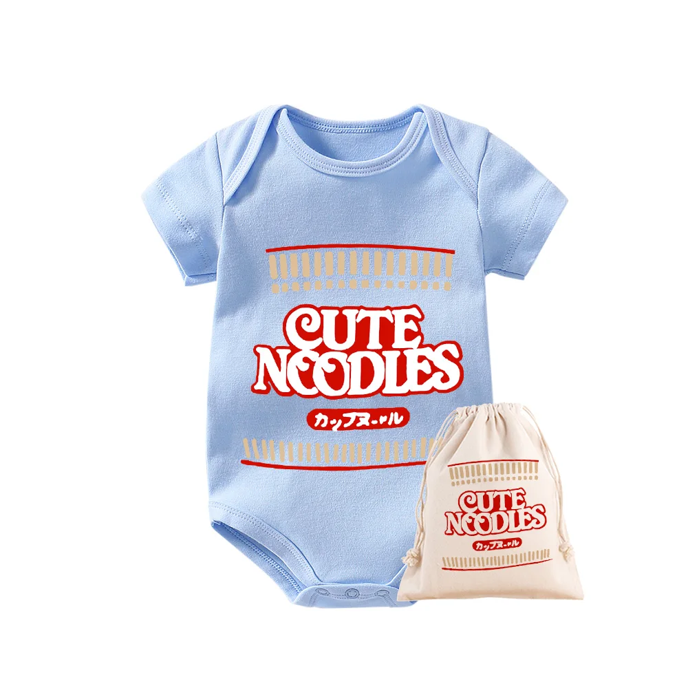 Culbutomind новорожденных Симпатичные Noddles вкусный Еда детское боди Милая одежда для малышей Одежда для новорожденных