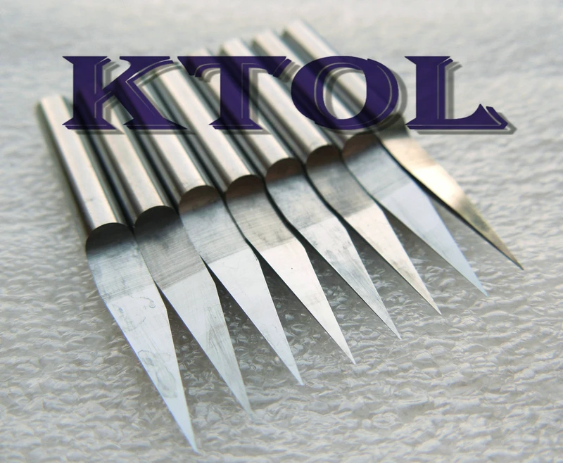 Топ ЧПУ гравировальные биты 4x0 1 мм 20 градусов Карбид PCB сталь фрезерный станок с