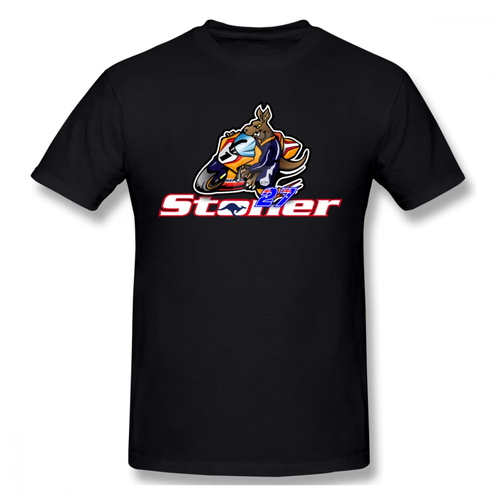 Casey Stoner 27 логотип футболка для мужчин плюс размер 5XL группа Camiseta|Мужские футболки|