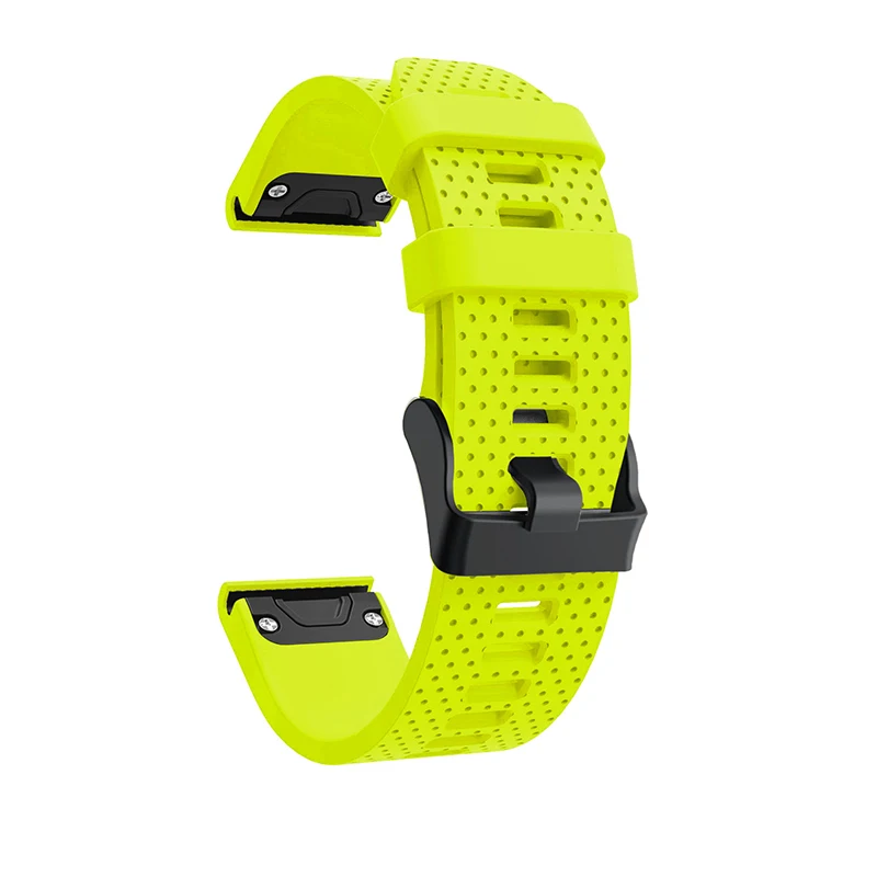 26 22 20 мм ремешок для garmin fenix 5 5X 5S Plus 3 3HR часы Quick fit Силиконовый Easyfit наручные часы ремешок для garmin fenix 5x5 5S