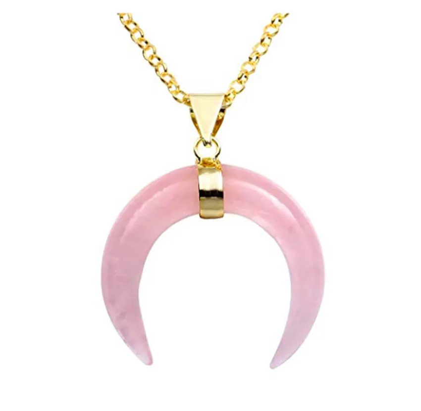 FYJS уникальные ювелирные изделия светло желтого золота Цвет полумесяц