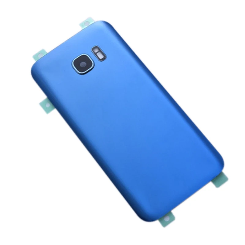 Для samsung Galaxy S7 G930F S7 край G935F Корпус Батарея задняя панель Замена Ремонт Запчасти+ задний Камера Стекло рамка объектива