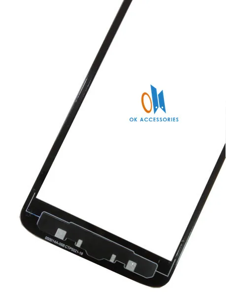 Черно белый цвет для Alcatel One Touch Pop 2 OT7044 7044 7044Y 7044A 7044X сенсорный экран дигитайзер с