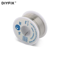 diyfix 100g 0 8mm tin lead solder wire soldering welding flux 2 0 reel spool soldering supplies welding accessories repair tools