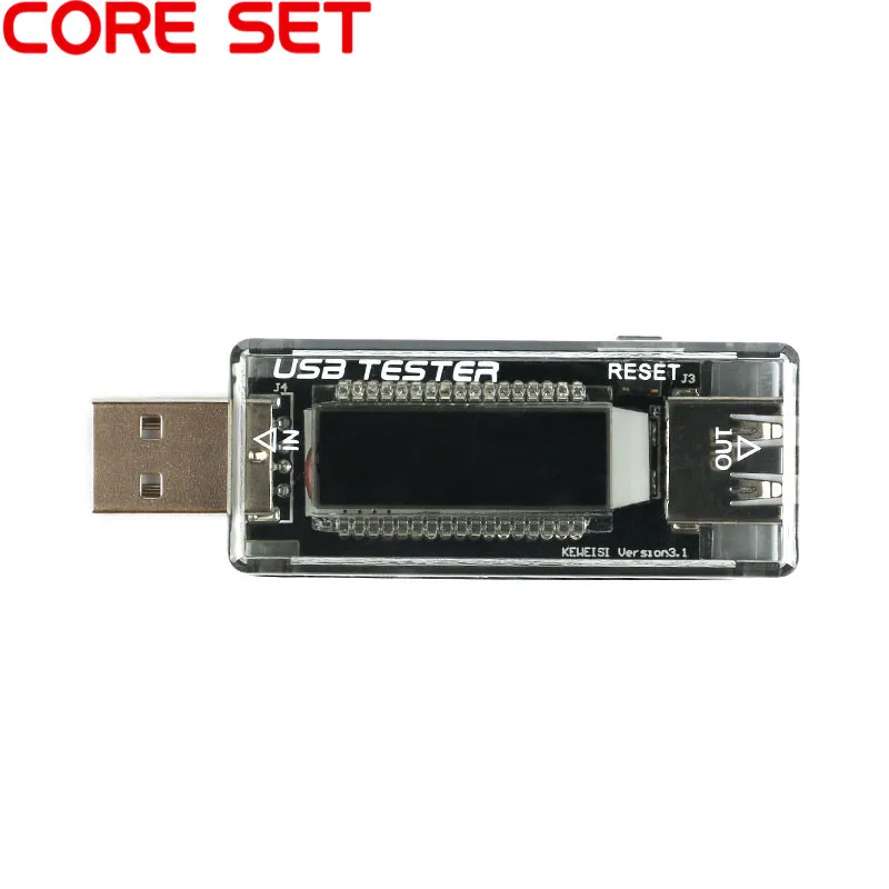 Тестер емкости и напряжения тока USB измеритель зарядного устройства внешний