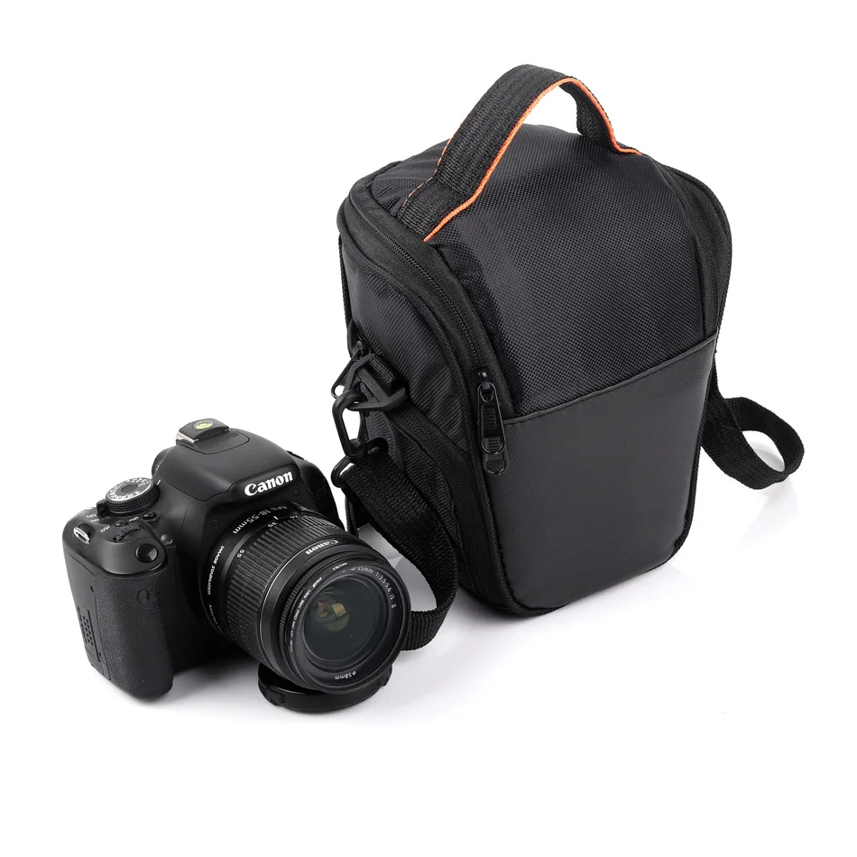 Модный чехол на плечо для камеры Canon EOS 200D 7D 77D 80D 800D 1200D 1100D 1300D 6D 70D 760D 750D 700D 600D 100D 550D