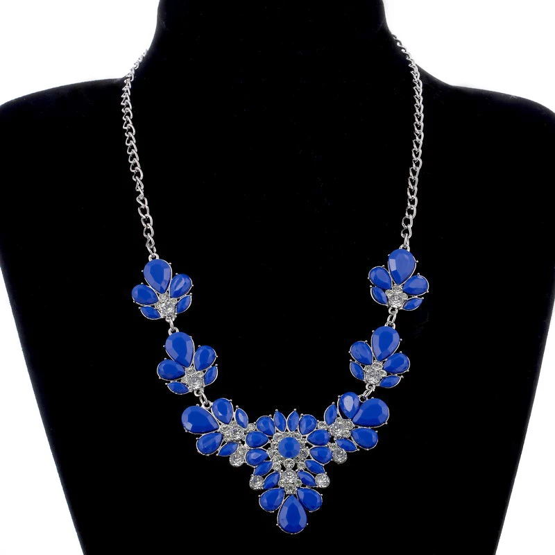 Женское Ожерелье MINHIN ожерелье с искусственным кристаллом 3 цвета|jewelry choker