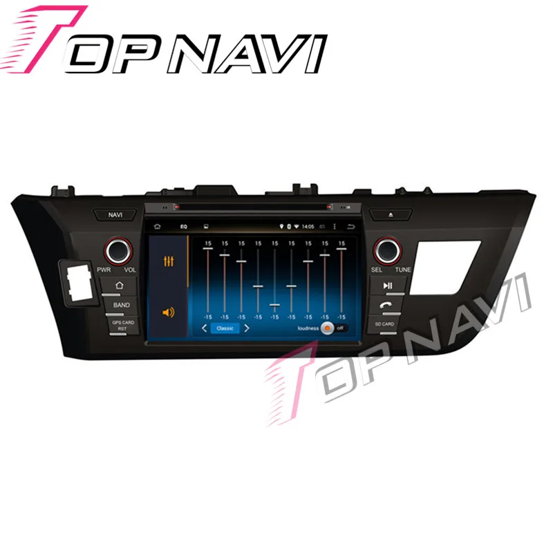 Topnavi Octa Core Android 8 0 Автомобильный GPS навигатор для TOYOTA Corolla/Levin 2013 автомобильный DVD
