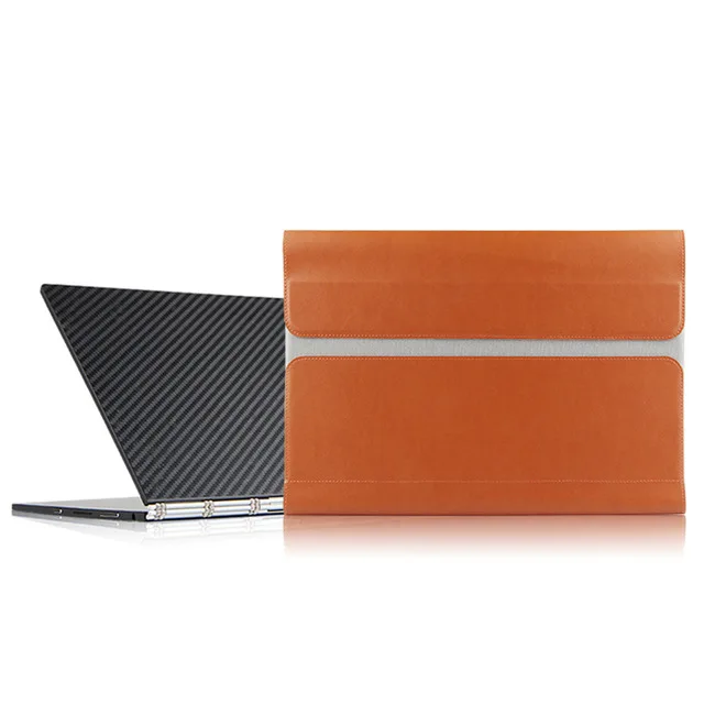 Brown Для lenovo Yoga Book кожаный чехол s в одном планшете посылка 10,1 дюймов рукав Высокое качество Классический pu кожаный чехол-книжка+ стилус - Цвет: Brown