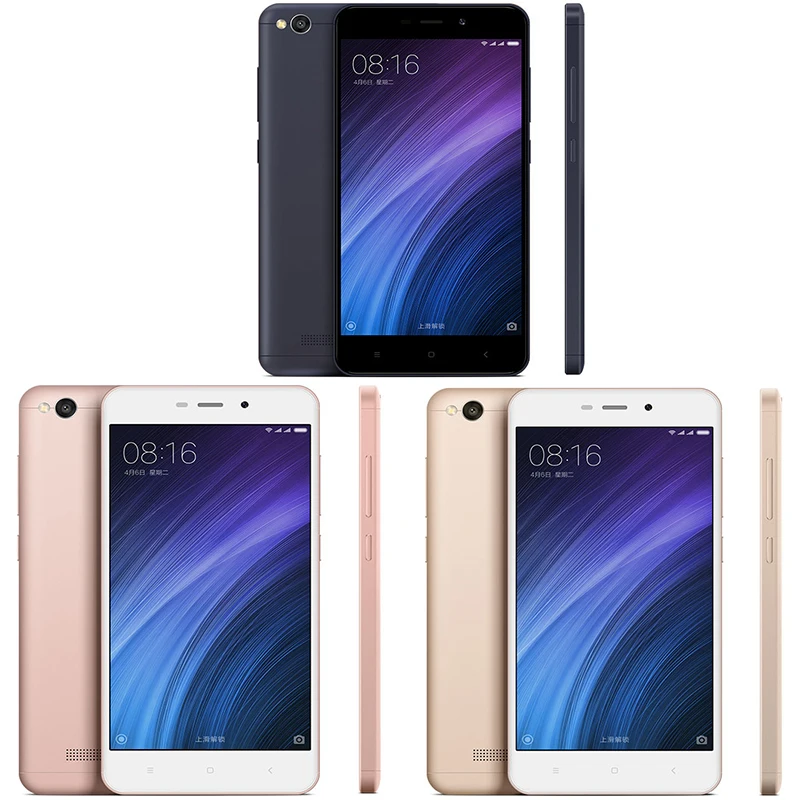 Глобальный Vesion Xiaomi Redmi 4A 2 ГБ Оперативная память 16 Встроенная мобильного телефона