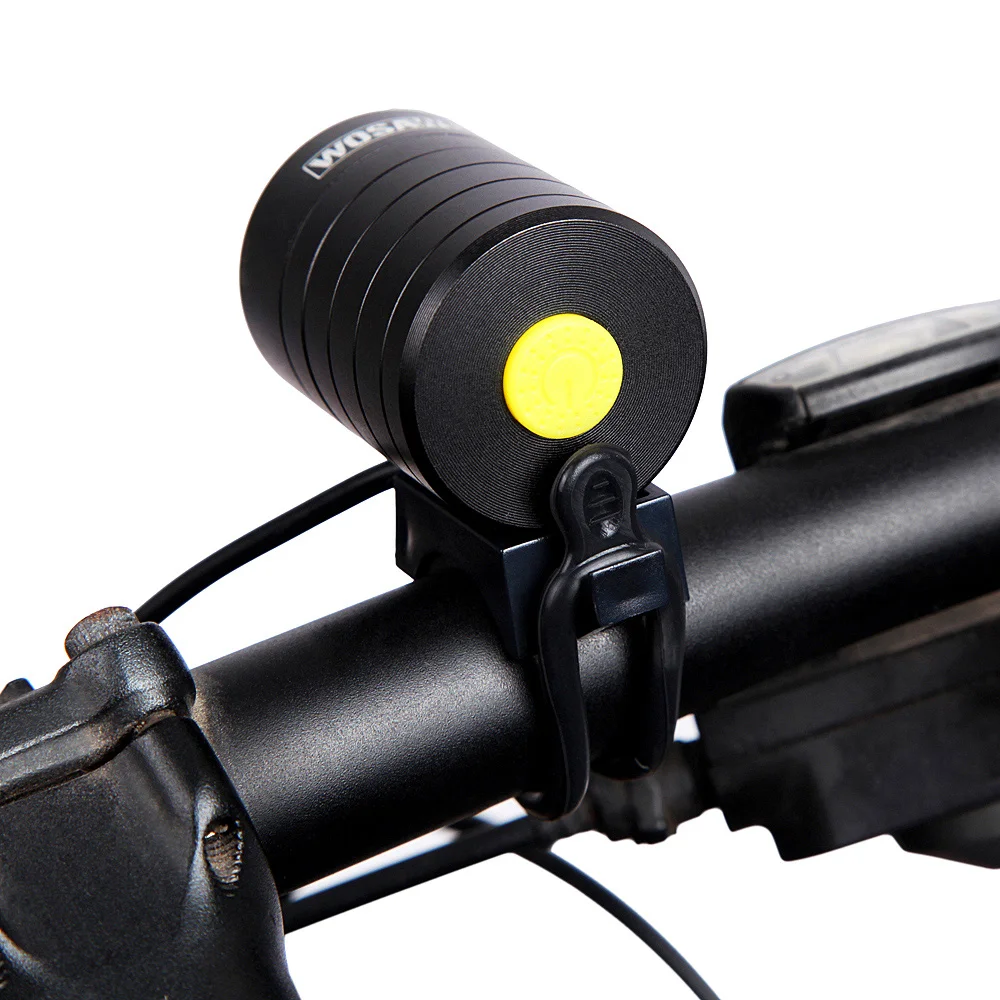 WOSAWE Super Bright USB Bicycle Front Light Flashlight Bike Water Resistant 1200 Lumens Cycling Night | Спорт и развлечения