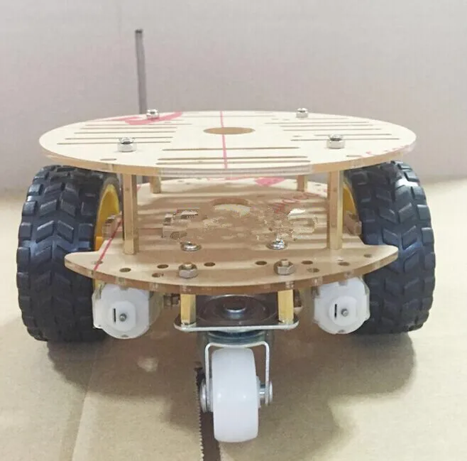 AEAK умный автомобильный шасси 2wd/робот Трассировка Сильный магнитный двигатель rt