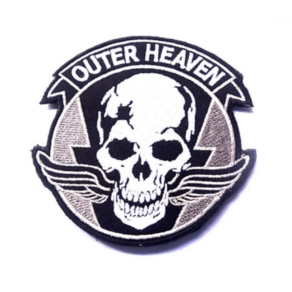 3D заплаты вышивки петля и крюк ранга наклейки внешний патчи с изображением небес