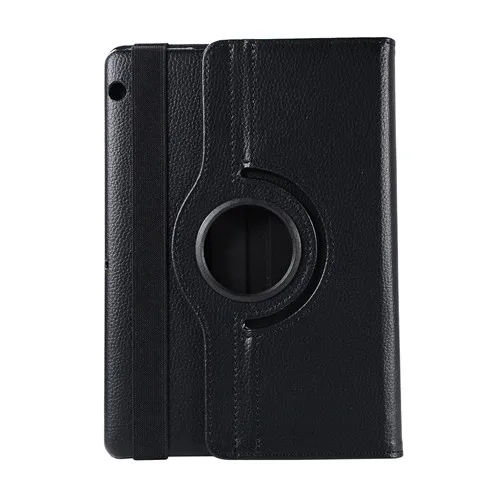 For T3 9.6 Black Вращающийся на 360 чехол для huawei MediaPad T3 9,6 дюймов 10 AGS-L09-L03 W09 кожаный чехол для планшетов Honor Play Pad 2 9," чехол s - Цвет: For T3 9.6 Black