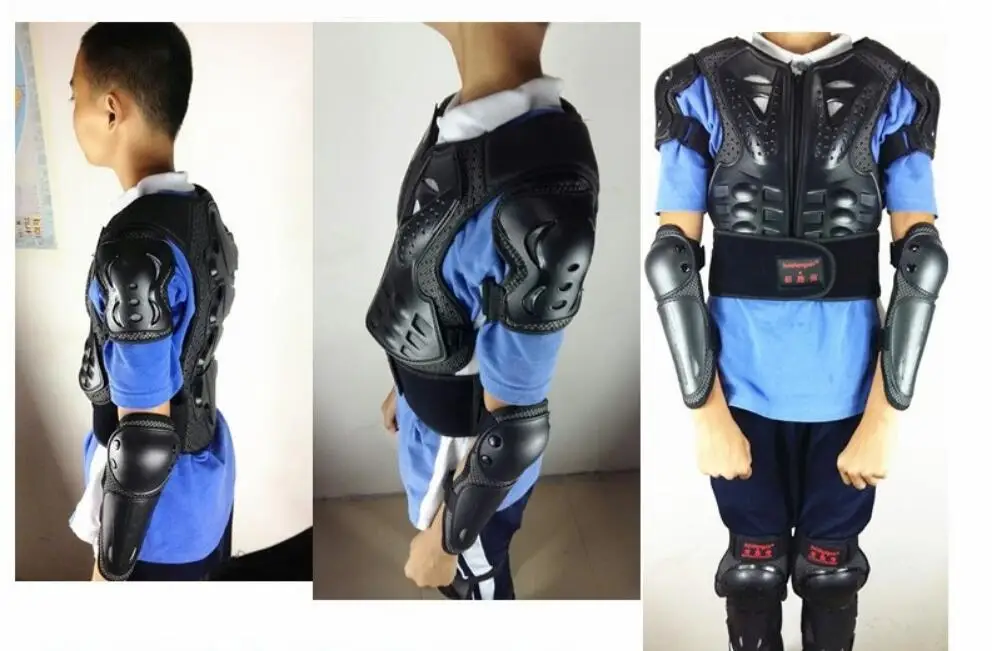 Детская мотоциклетная куртка для мотокросса жилетка защитный жилет грудного