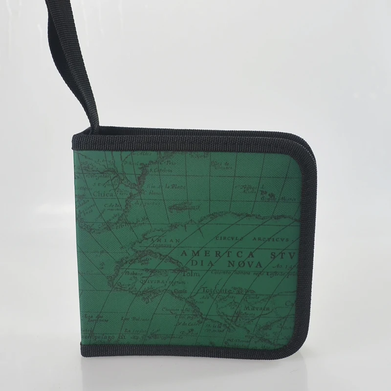 Чехол-книжка с картой мира 40 дисков | Электроника