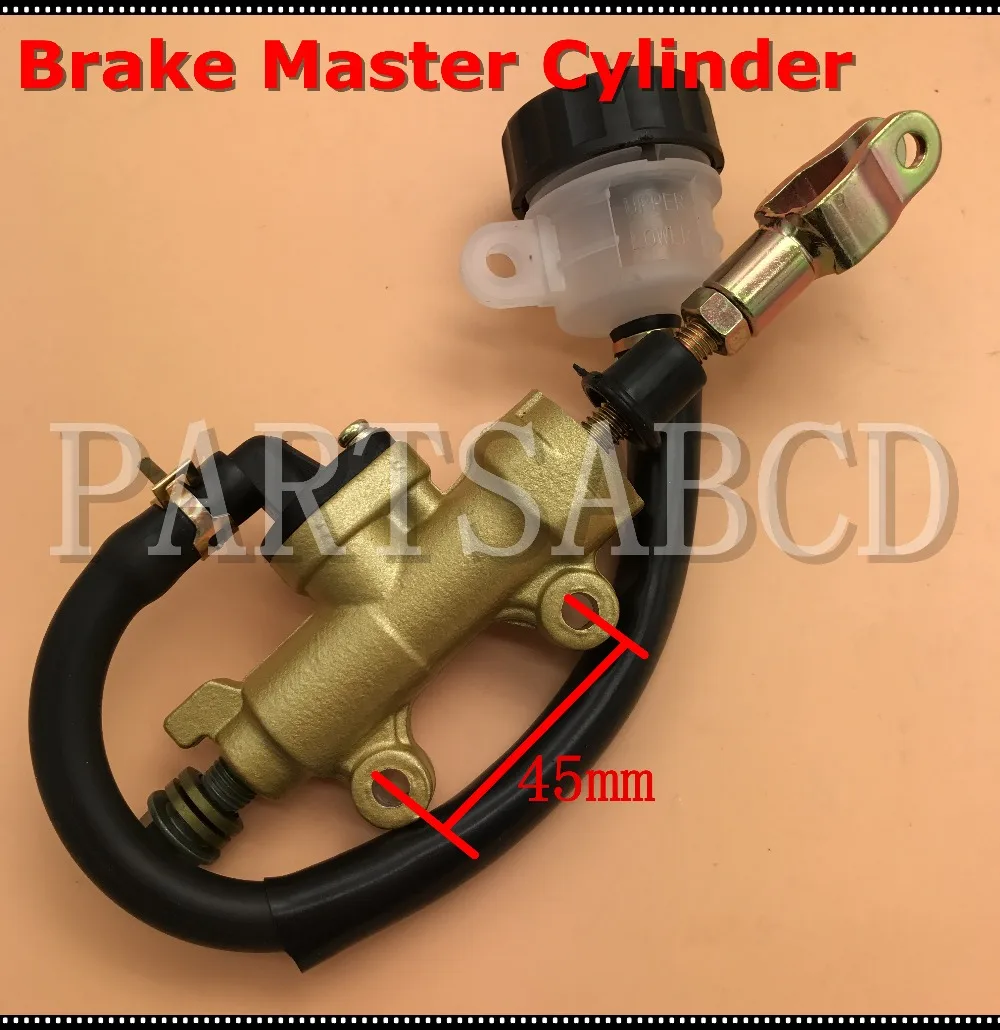 Универсальный задний тормозной главный цилиндр 45 мм 50 куб. См 110 125 250 мотовездеход