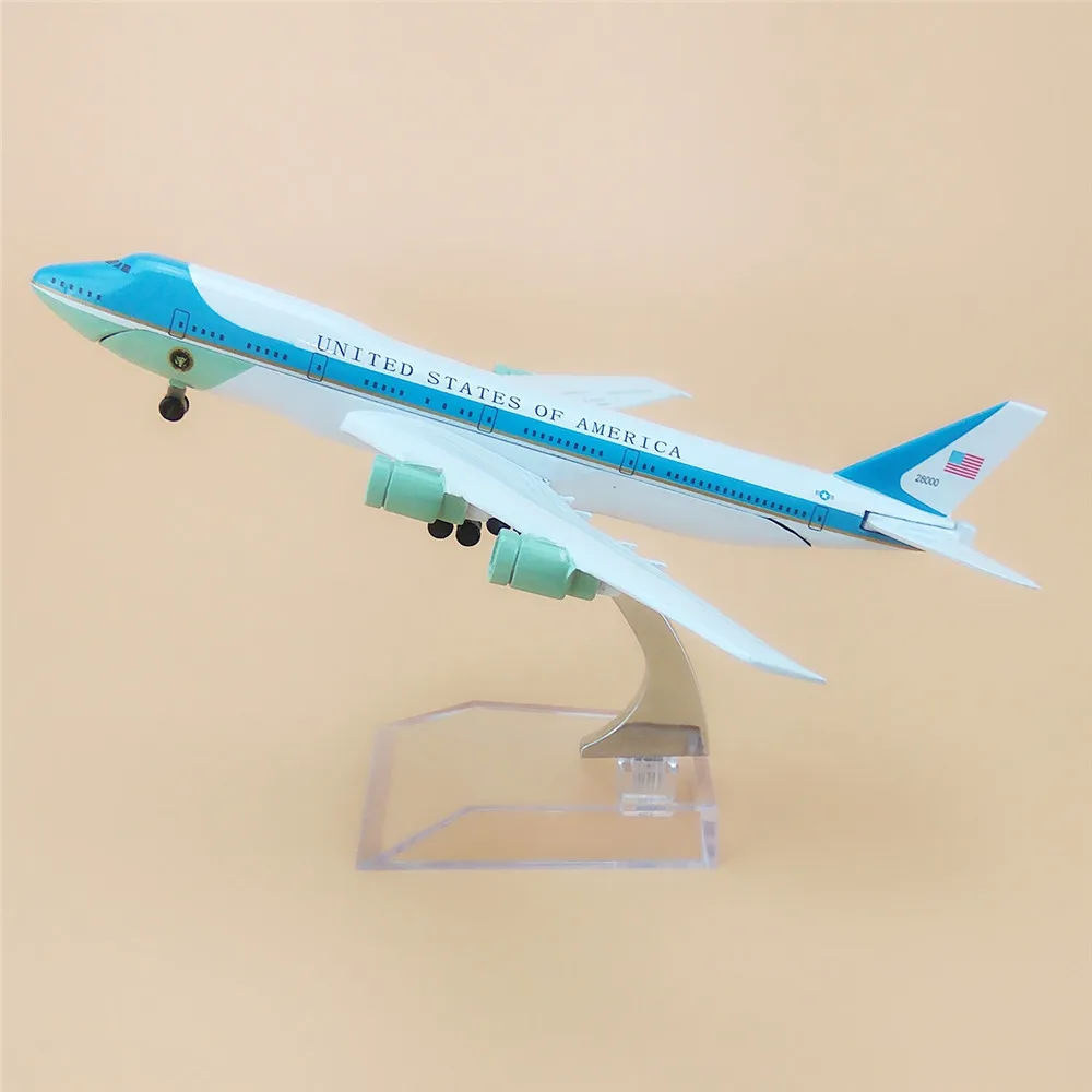 Воздушный Соединенных Штатов Америки авиакомпаний Air Force One Boeing 747 B747 модель
