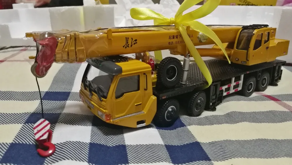 Редкие литые игрушки модель TEREX масштаб 1:50 оригинальный Changjiang мобильный кран
