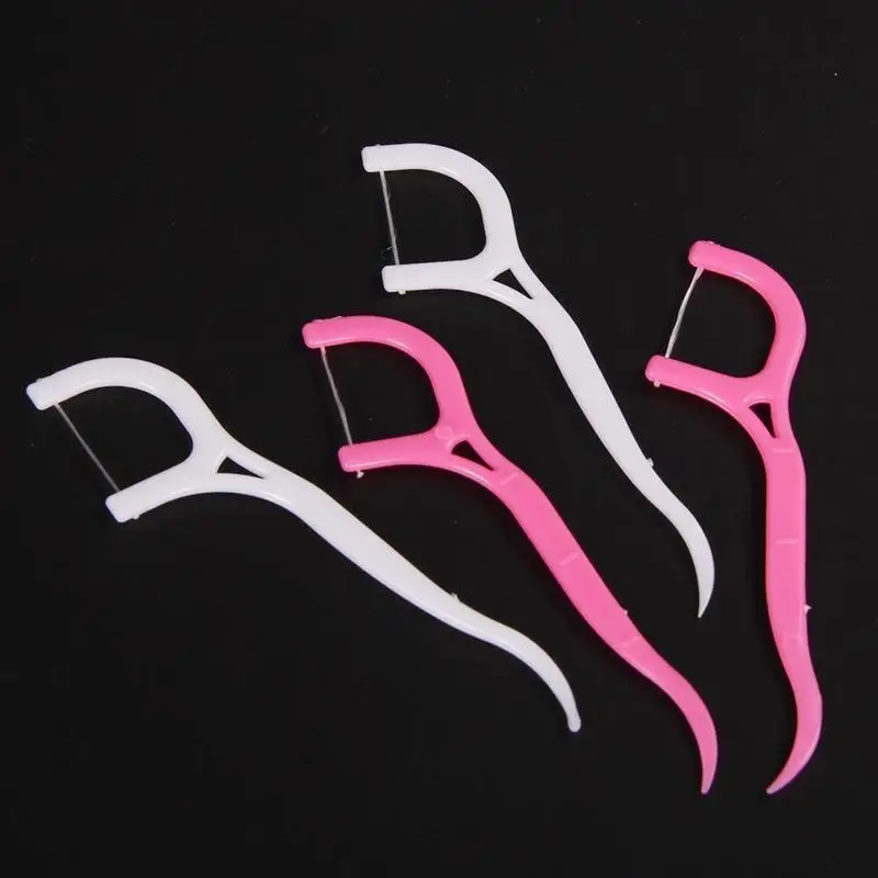 30 шт. зубная нить для чистки зубов зубочистка уход за полостью рта гигиена