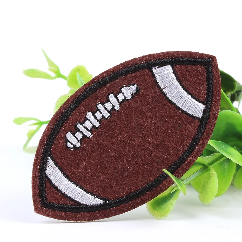 10 шт./лот термоклейкие нашивки для футбола Вышитые футбольные наклейки Diy