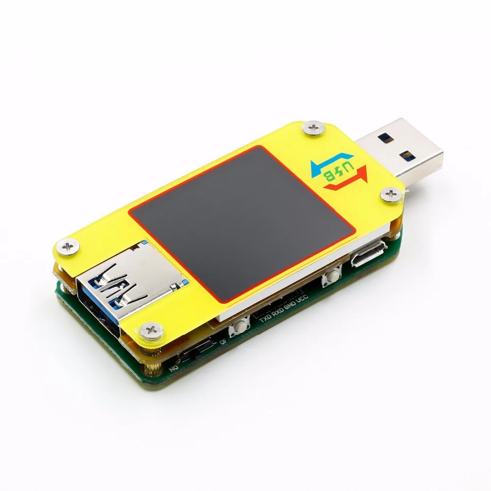 UM34 UM34C для приложения USB 3 0 Type C DC Вольтметр Амперметр измеритель тока напряжения