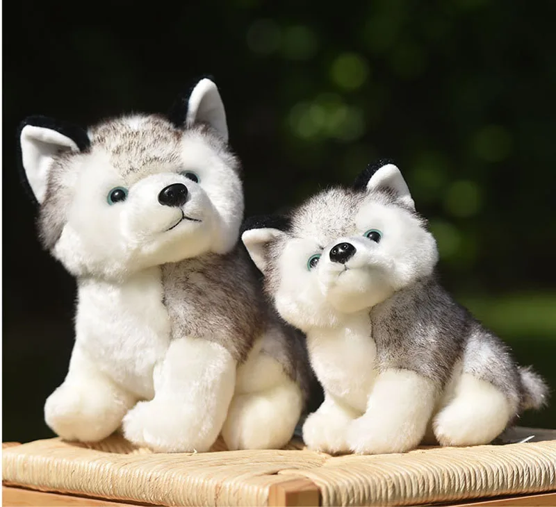 9 см/18 см плюшевая собака хаски Kawaii щенок мягкие игрушки милый ребенок подарок дети куклы
