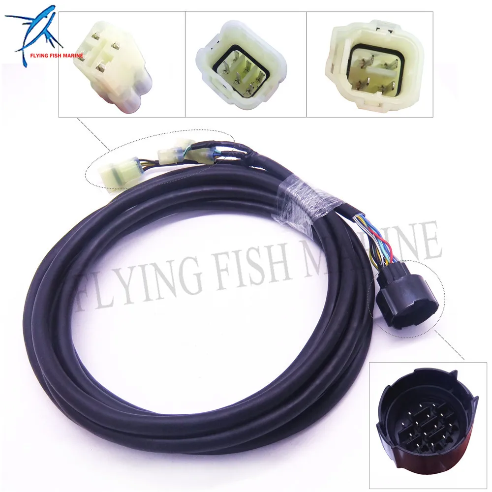 Подвесной Двигатель 32580-ZW1-V01 кабель переключатель панели Главный Провод жгут для Honda подвесной мотор пульт дистанционного управления коробка 16.4ft