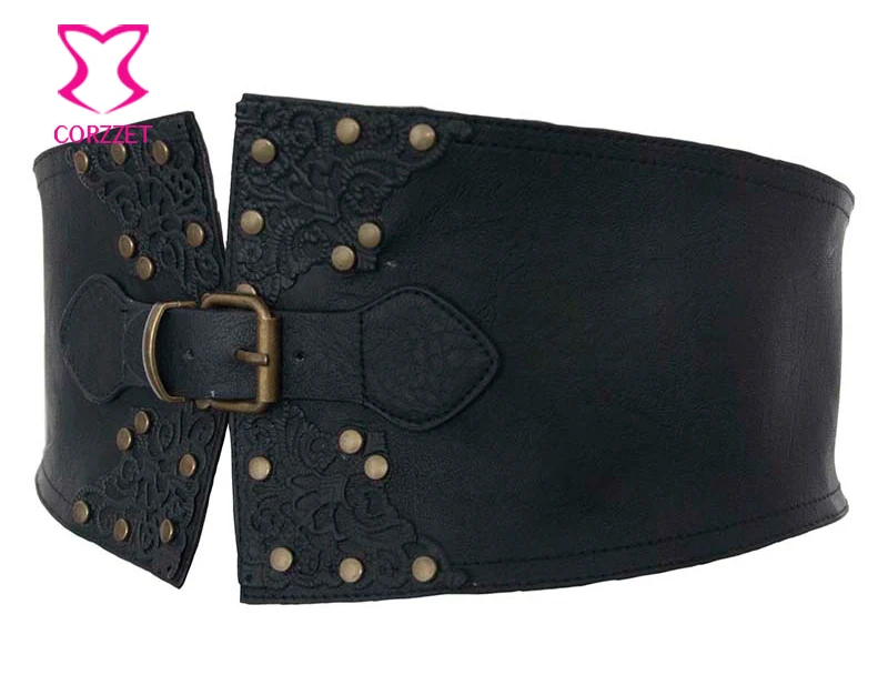 Женский корсет из ПУ кожи с заклепками|belts for women|fashion belts womencorset belt |