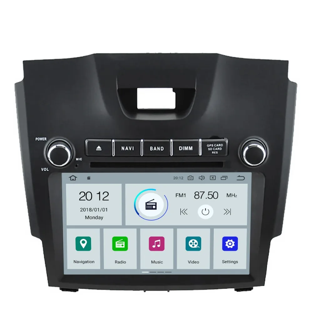 Aotsr Android 9 0 GPS навигация автомобильный DVD плеер для Chevrolet S10 ISUZU D-MAX мультимедиа 2 din