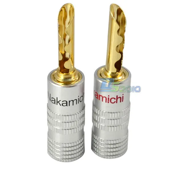 Высокое качество 2 шт Nakamichi позолоченный BFA банановый микрофон Акустический