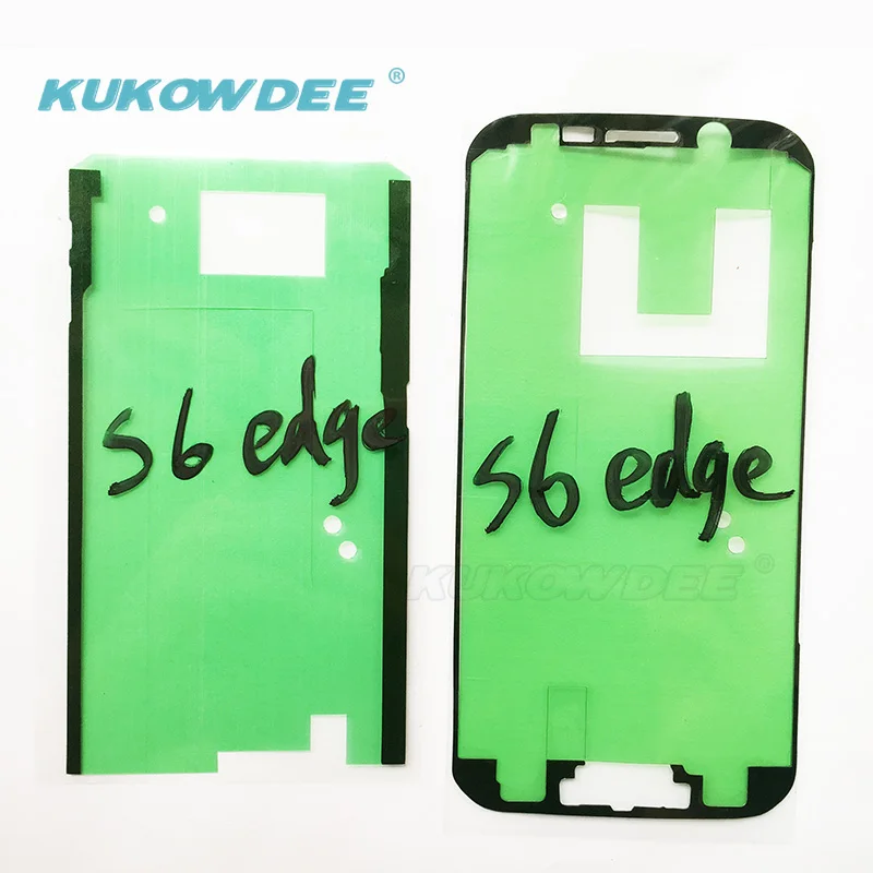 5 шт. клейкая лента для Samsung Galaxy S5 S6 edge Plus S7 S8 S9 Plus|Наклейки телефонов| |