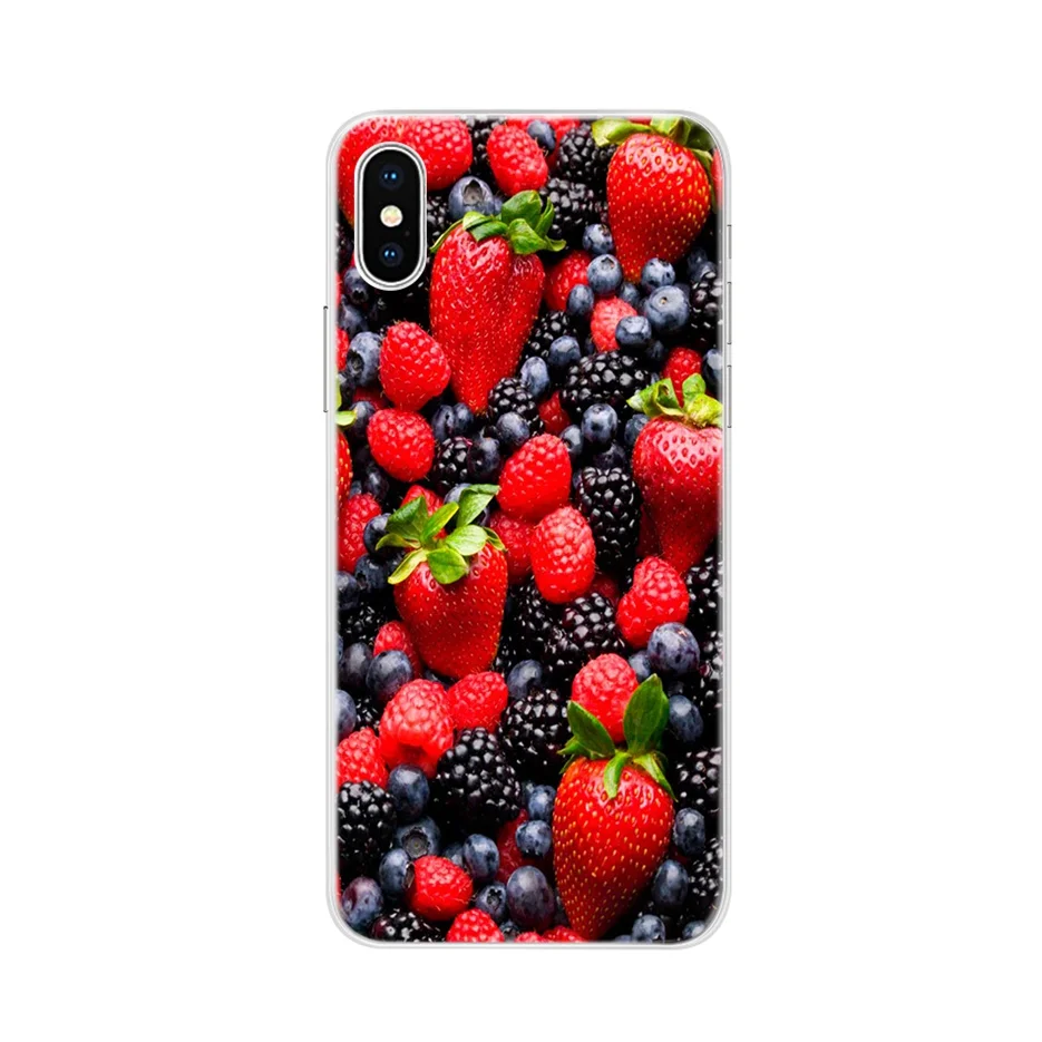 Чехол для iPhone X iX задняя крышка мягкий силиконовый чехол телефона милый