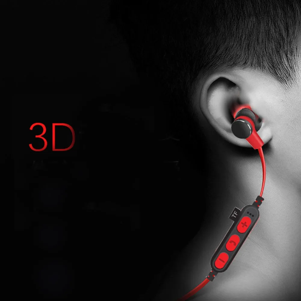 Мини bluetooth гарнитура стерео магнитные наушники вкладыши спортивные #276260|Наушники