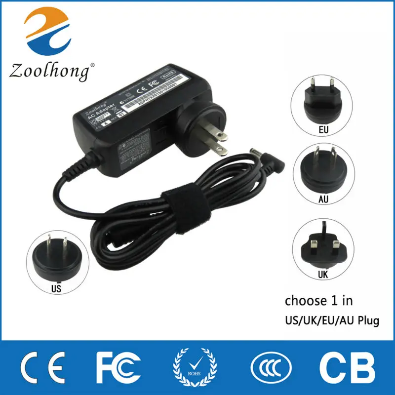 Зарядное устройство Zoolhong для ультрабука Asus S200E X201E X202E 19 в|charger for asus|ac adapter chargerac |