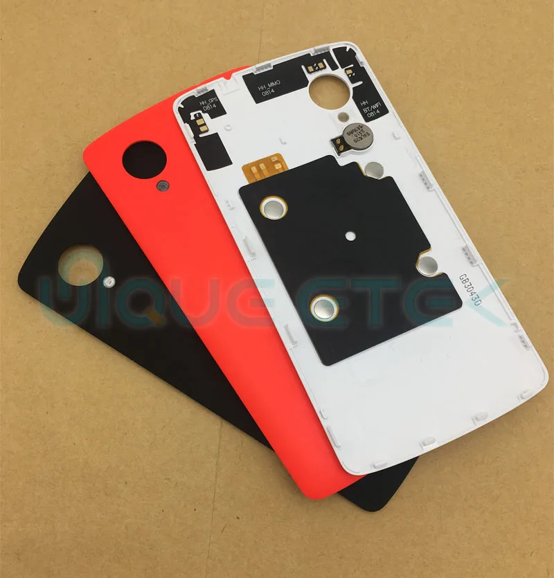 AAA + для LG Google Nexus 5 D820 D821 Задняя Крышка батарейного отсека задняя дверь Корпус