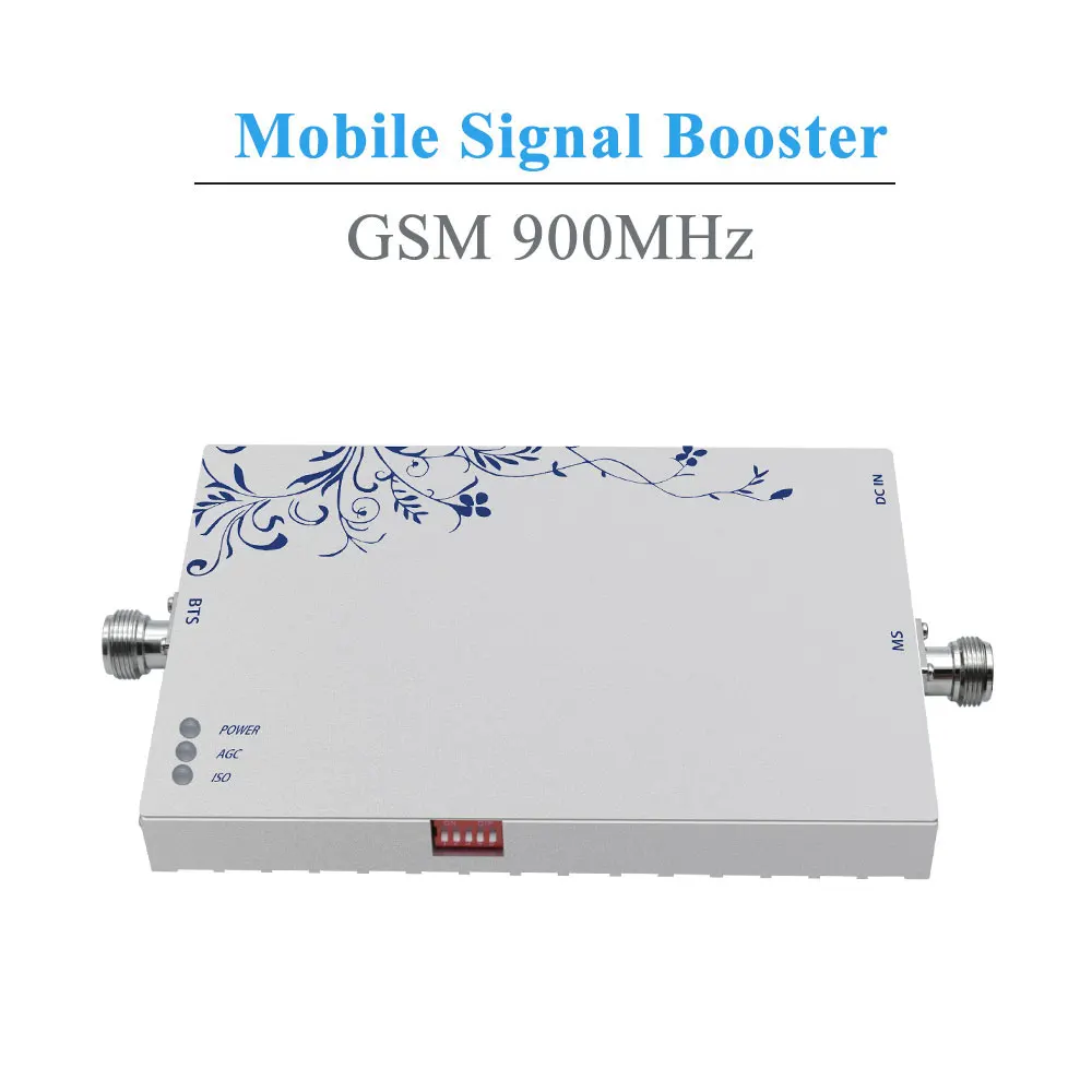 Signal Booster GSM 900MHz Repeater 1000 Square Meters (1000 sq ft.) Coverage Area 25dBm 75db Gain With AGC MGC GSM900 Amplifier. | Мобильные