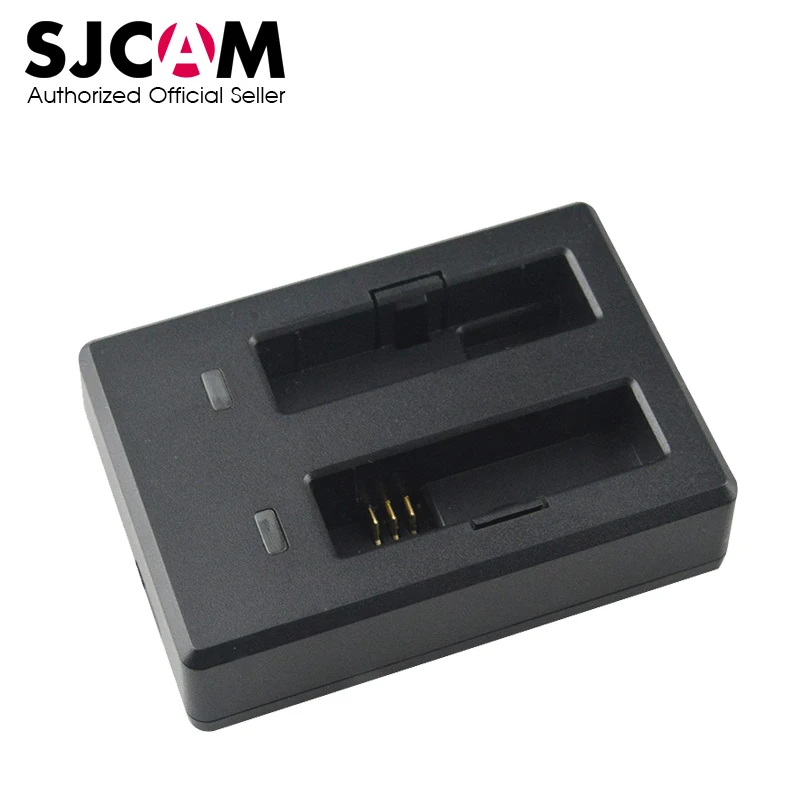 Настольное зарядное устройство SJCAM M20 оригинальное дорожное с двумя слотами для