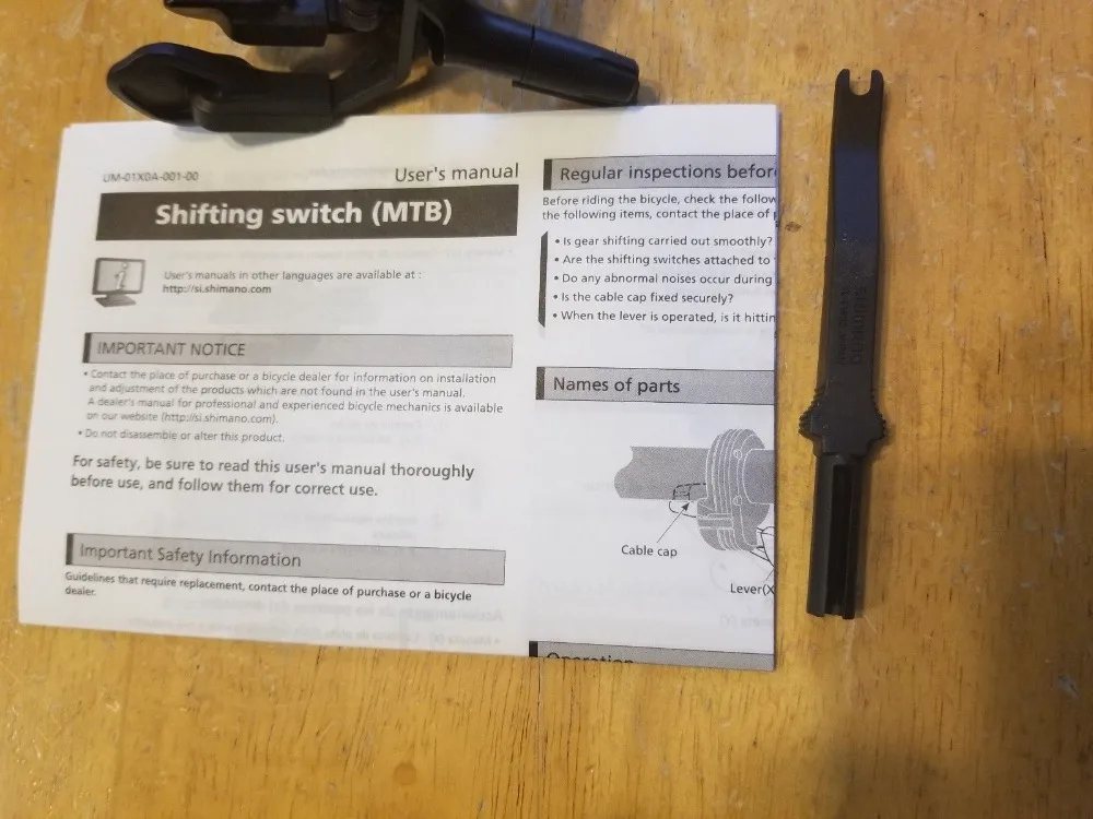 Shimano Deore XT SW-M8050-R Di2 велосипед 11-Скорость горный велосипед рычаг переключения велосипеда Запчасти