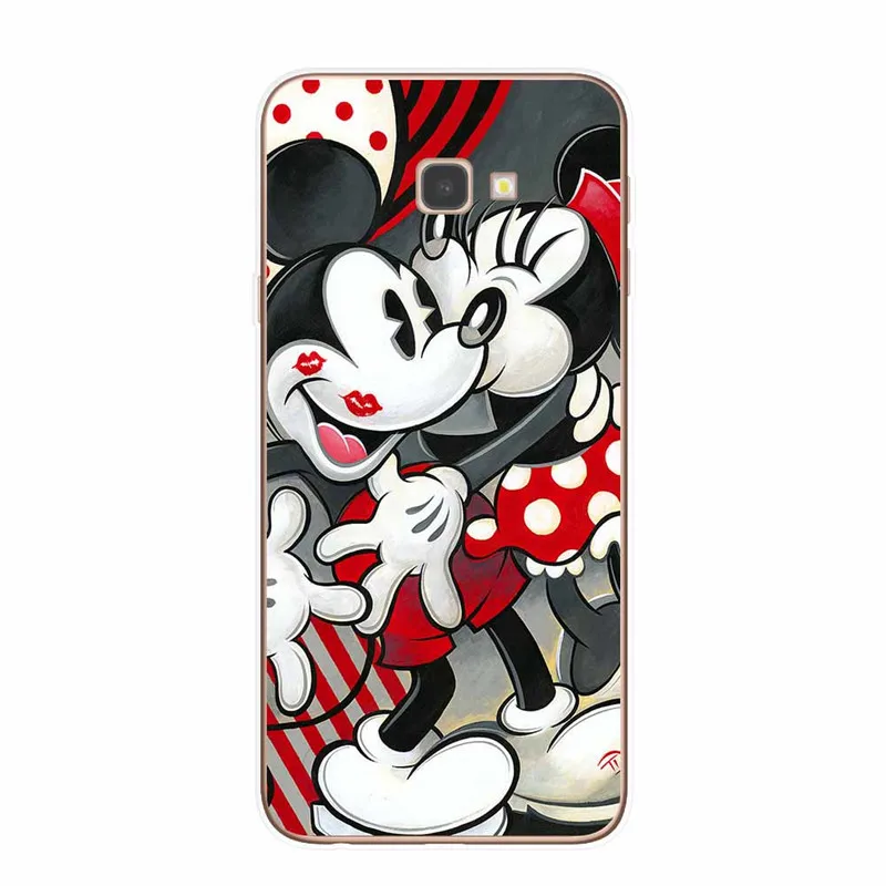 Милые чехлы для телефонов с изображением Минни Маус для samsung J3 J5 J7 J4 J6 Plus Note 8 9 10 Pro, мягкий чехол из ТПУ - Цвет: T6269