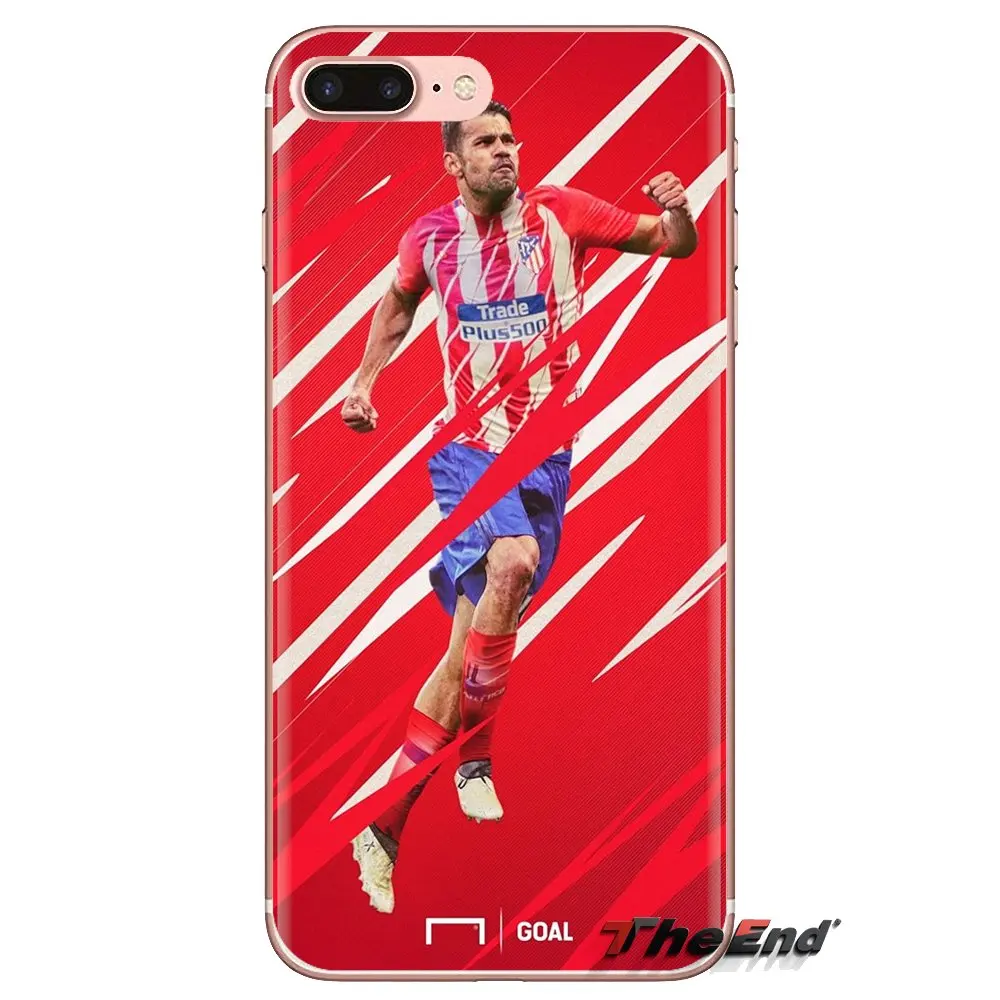 Diego Costa Soft Transparent Shell Covers For Xiaomi Redmi 4A S2 Note 3 3S 4 4X 5 Plus 6 7 6A Pro Pocophone F1 |