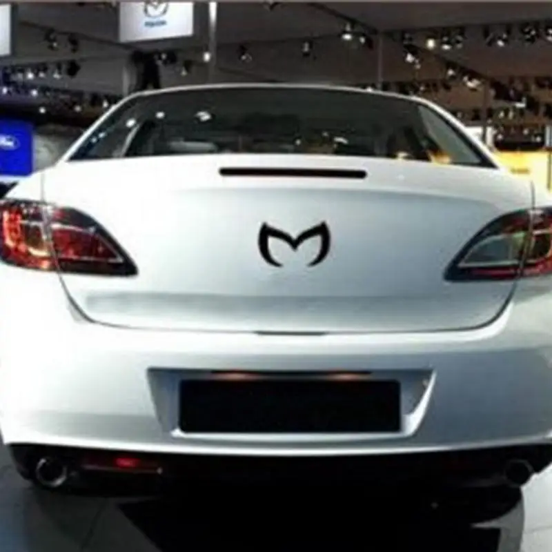 Хромированный металлический черный красный серебристый золотой для Mazda M Bat