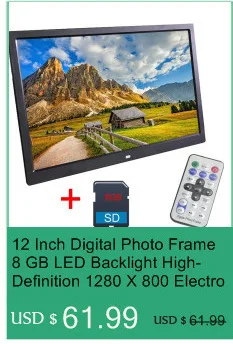 10 дюймов TFT экран светодиодный с подсветкой HD Цифровая фоторамка электронный альбом Полная Функция Фото Музыка Видео хороший подарок