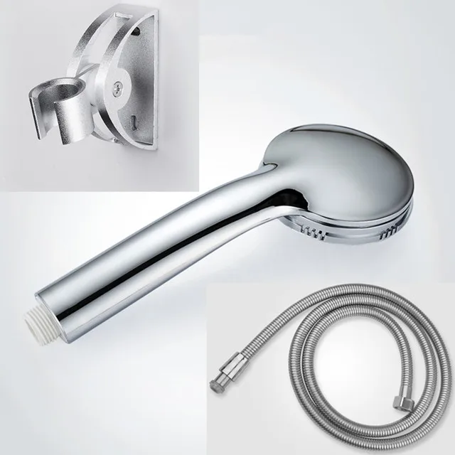shower head set2 Ванная душевая головка моющаяся ручная Лейка для душа опрыскиватель ультратонкий Душ высокого давления водосберегающая душевая головка - Цвет: shower head set2