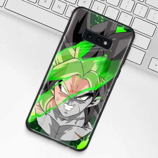 011 Чехол из закаленного стекла Dragon Ball для samsung Galaxy S10 S10e S9 S8 S10 Plus Note 9 A50 A30 - Цвет: 011