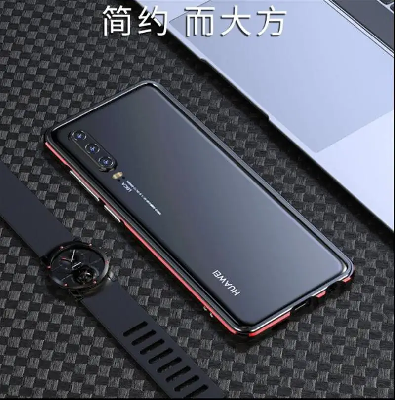 Для huawei P30 Pro чехол Роскошный глянцевый алюминиевый бампер Защитная крышка P30 Lite чехол металлический каркас P30 чехол