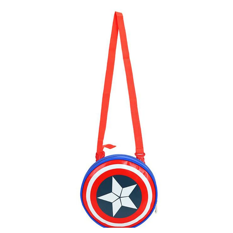 Новые школьные рюкзаки Мстители Капитан Америка Мультяшные стильные сумки для