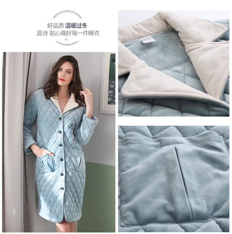 Новые женские халаты женский халат утолщенный зимний халат pijama mujer зимний теплый банный халат размера плюс домашний банный халат для женщин