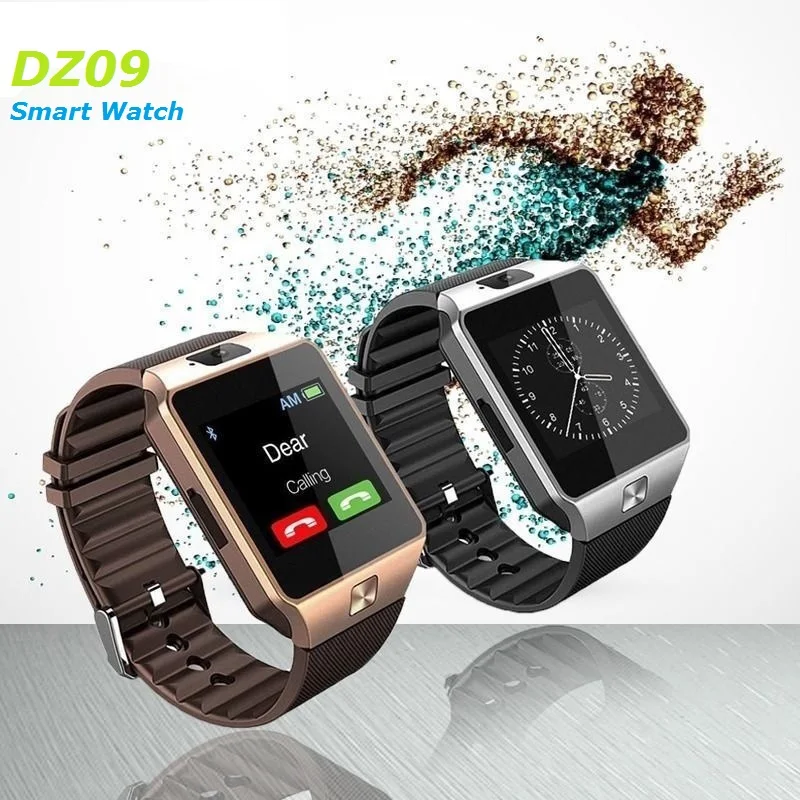 Горячая Распродажа DZ09 Смарт часы Android телефонный звонок 2G GSM sim-карта камера Bluetooth Smartwatch для andoid и ios
